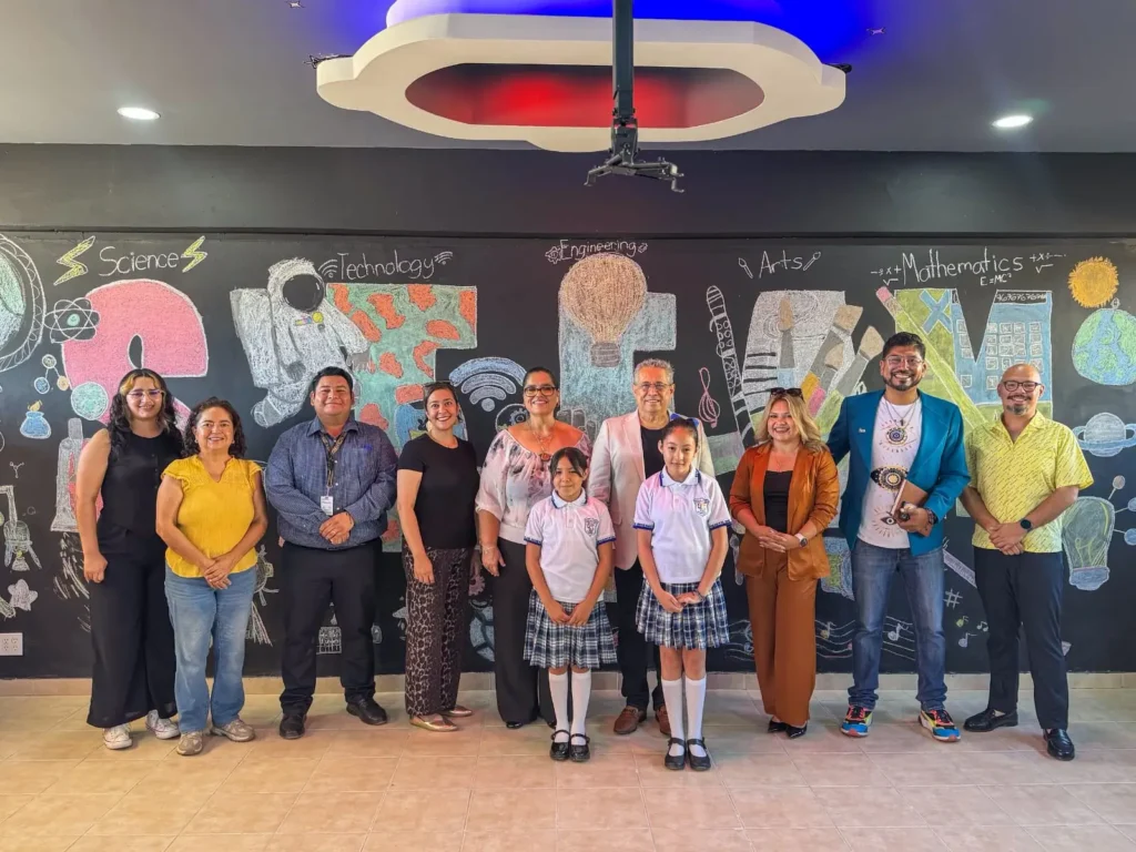 Inauguran aulas STEAM; proyecto del CCDER que beneficiará a 1 mil 500 alumnos de escuelas públicas de Playas de Rosarito